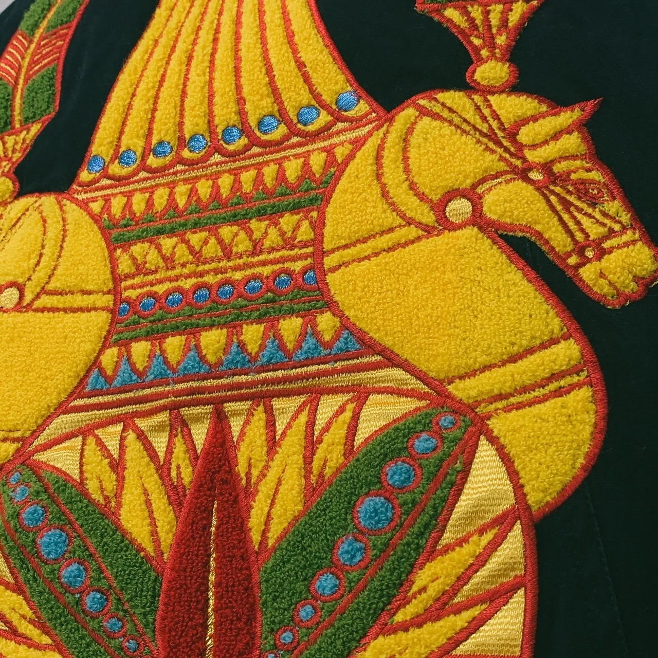 モコモコサガラ刺繍