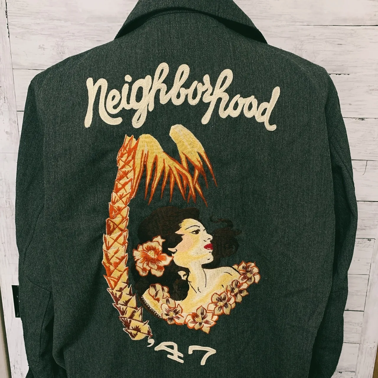 サガラチェーン刺繍